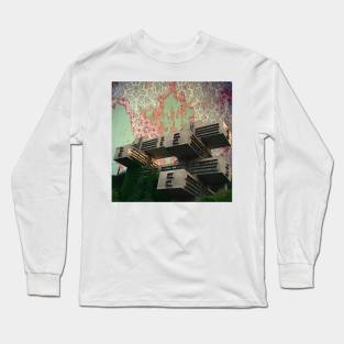 Siberian Digs - Collage/Surreal Art Long Sleeve T-Shirt